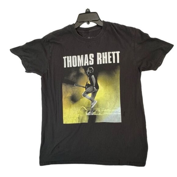 THOMAS RHETT Black Graphic Concert T-Shirt - Picture 1 of 7